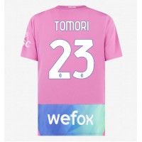 Camisa de Futebol AC Milan Fikayo Tomori #23 Equipamento Alternativo 2023-24 Manga Curta